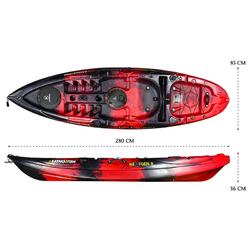 NextGen 9 Fishing Kayak Package - Redback [Newcastle]