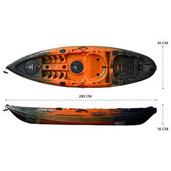 NextGen 9 Fishing Kayak Package - Sunset [Newcastle]