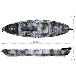 NextGen 10 Pro Fishing Kayak Package - Desert [Newcastle]