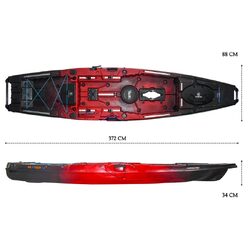 NextGen 12 Pedal Kayak - Firefly [Newcastle]