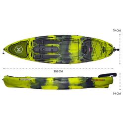 NEXTGEN 10 MKII Pro Fishing Kayak Package - Moss [Adelaide]