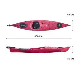 Oceanus 11.5 Single Sit In Kayak - Fuchsia [Brisbane-Darra]