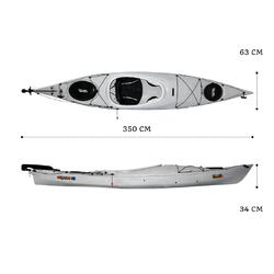 Oceanus 11.5 Single Sit In Kayak - Marble [Brisbane-Darra]