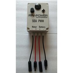 FPV-Power PWM 50A with Variable Speed Controller V2