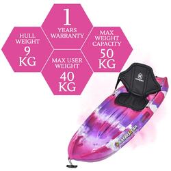 Puffin Kids Kayak Package - Pink & Purple [Newcastle]