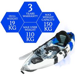 Osprey Fishing Kayak Package - Blue Camo [Brisbane-Darra]