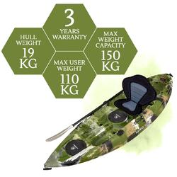 Osprey Fishing Kayak Package - Jungle Camo [Brisbane-Darra]