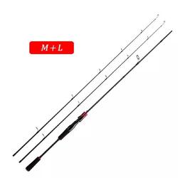 NextGen Carbon Fiber Spinning 3 Tip Fishing Rod