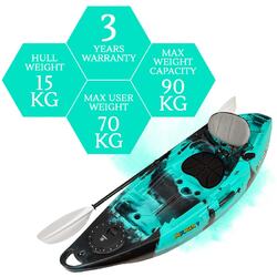 NextGen 7 Fishing Kayak Package - Bora Bora [Newcastle]