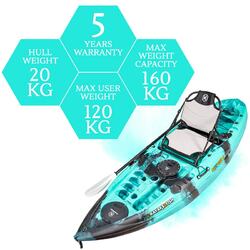 NextGen 9 Fishing Kayak Package - Bora Bora [Newcastle]