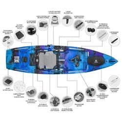 NextGen 10.5 Pedal Kayak - Galaxy [Newcastle]