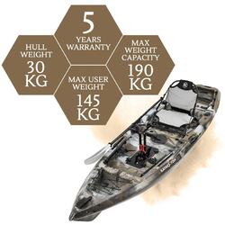 NextGen 11 Pedal Kayak - Desert [Newcastle]