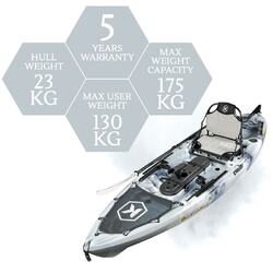 NextGen 10 Pro Fishing Kayak Package - Storm [Brisbane-Darra]