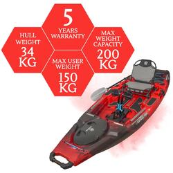 NextGen 11.5 Pedal Kayak - Firefly [Brisbane]