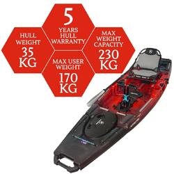 NextGen 12 Pedal Kayak - Firefly [Melbourne]