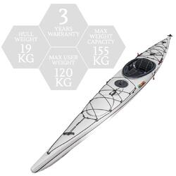 Orca Outdoors Xlite 14.5 Ultralight Performance Touring Kayak - Marble [Adelaide]