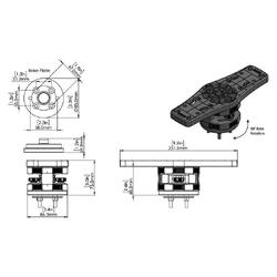 Railblaza HEXX Rotating Platform