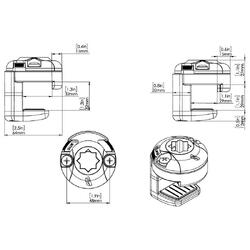 Railblaza Pontoon Boat RailMount StarPort 28-32