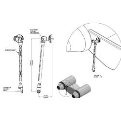 Railblaza Transducer Mount XL Arm Only