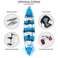 Eagle Double Fishing Kayak Package - Blue Lagoon [Newcastle]