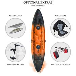 Eagle Double Fishing Kayak Package - Sunset [Newcastle]