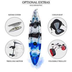 Eagle Pro Double Fishing Kayak Package - Blue Camo [Newcastle]