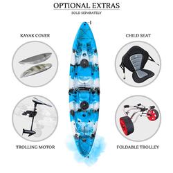 Eagle Pro Double Fishing Kayak Package - Blue Lagoon [Newcastle]