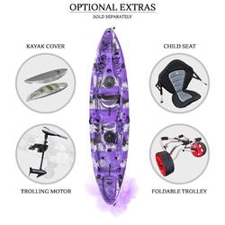 Eagle Pro Double Fishing Kayak Package - Purple Camo [Newcastle]