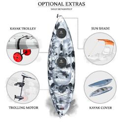 Osprey Fishing Kayak Package - Grey Camo [Newcastle]