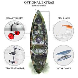 Osprey Fishing Kayak Package - Jungle Camo [Newcastle]