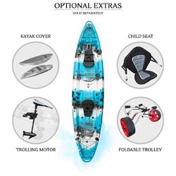 Merlin Double Fishing Kayak Package - Blue Lagoon [Brisbane-Darra]