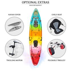 Merlin Double Fishing Kayak Package - Rainbow [Brisbane-Darra]