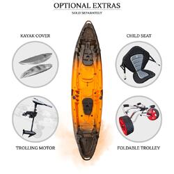 Merlin Double Fishing Kayak Package - Sunset [Brisbane-Darra]