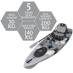 NextGen 10.5 Pedal Kayak - Thunder [Newcastle]