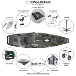 NextGen 11.5 Pedal Kayak - Earth [Newcastle]