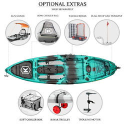 NextGen 10 MKII Pro Fishing Kayak Package - Bora Bora [Newcastle]