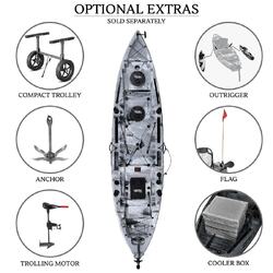 Triton Pro Fishing Kayak Package - Arctic [Brisbane-Darra]