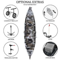 Triton Pro Fishing Kayak Package - Sahara [Brisbane-Darra]