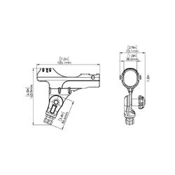 Railblaza Rod Holder R Black