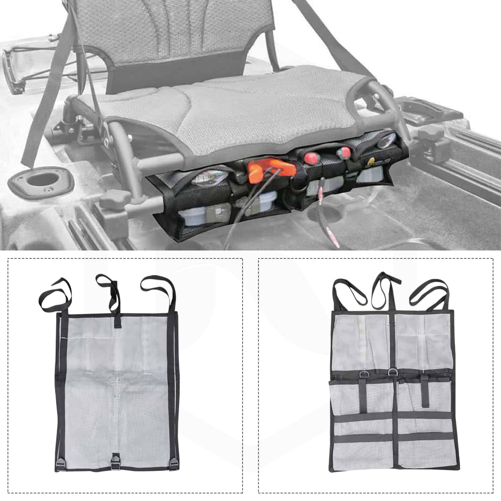 K2F Seat Tool and Tackle Organiser - $75 - Kayaks2Fish