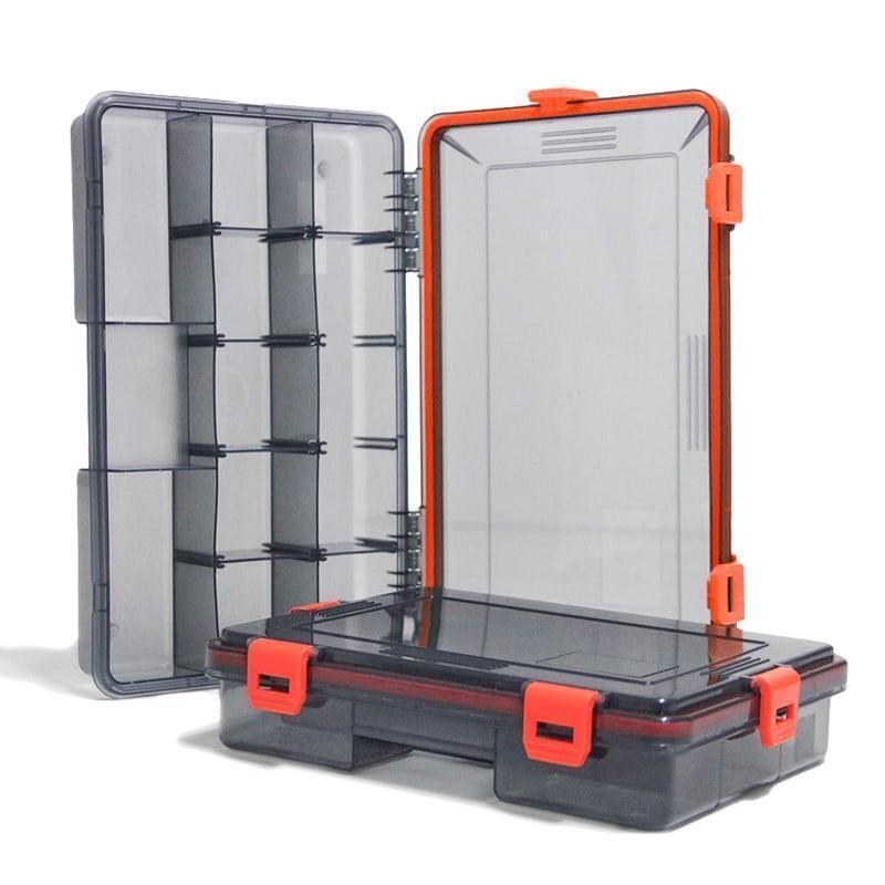 Tackle Box Large Dual Layer Tacklebox Container Large Fishing Storage Box  Portable And Sturdy Tackle Storage Box Organizers
