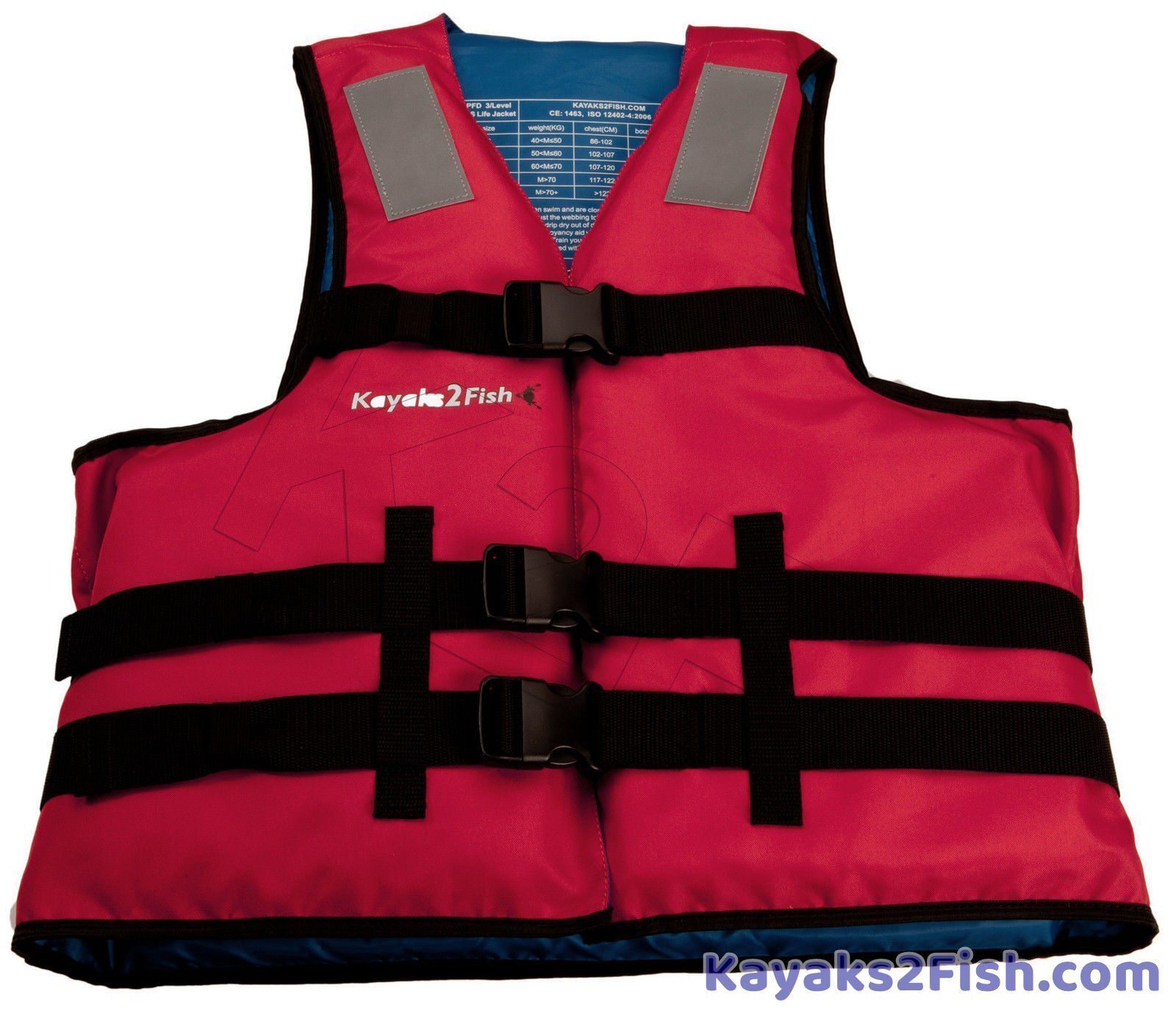 LifeJacket | Buoyancy Vest | Life Jacket | Red | Kayak Life Jacket