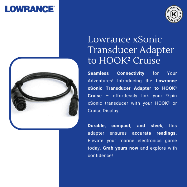 Lowrance 000-14069-001 Adapter XSONIC Transducer To Hook2