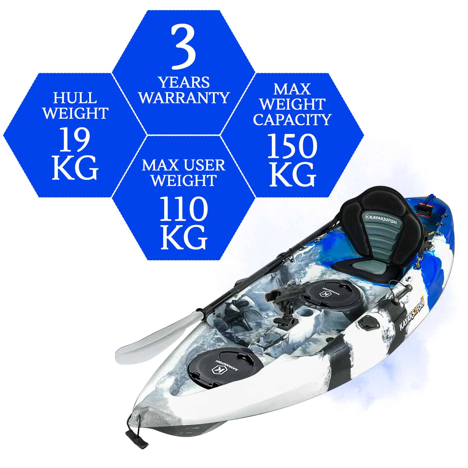 K2FA-OSPREY-BLUECAMO specifications