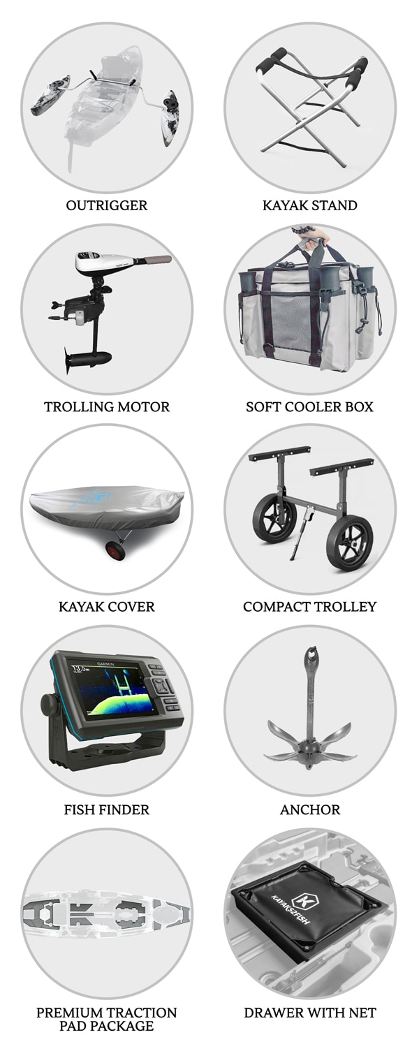 NG-11.5-STEELBLUE-MAX optional extras