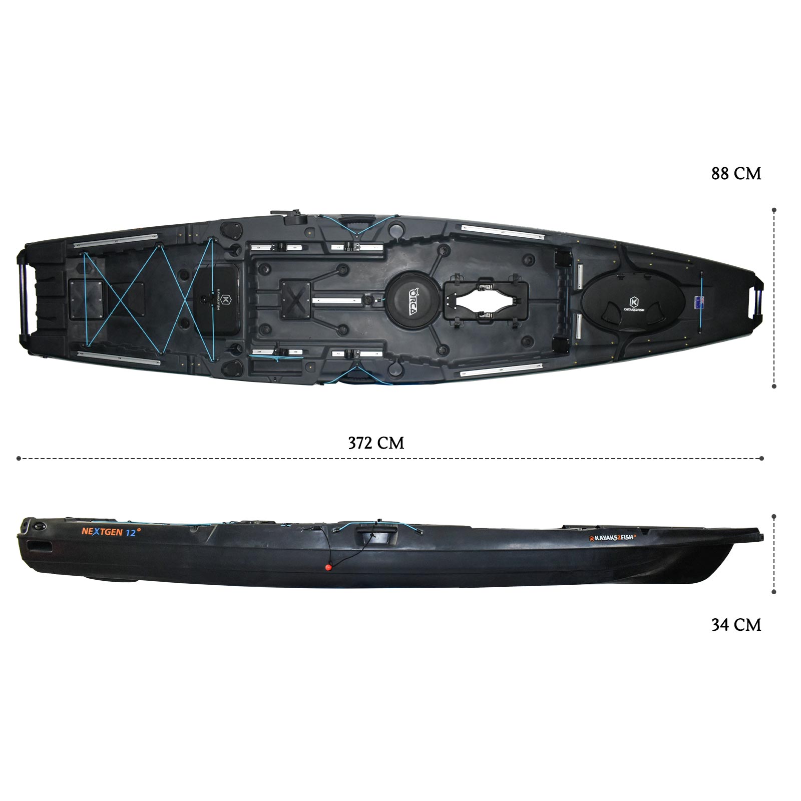 NG-12-RAVEN-MAX dimensions