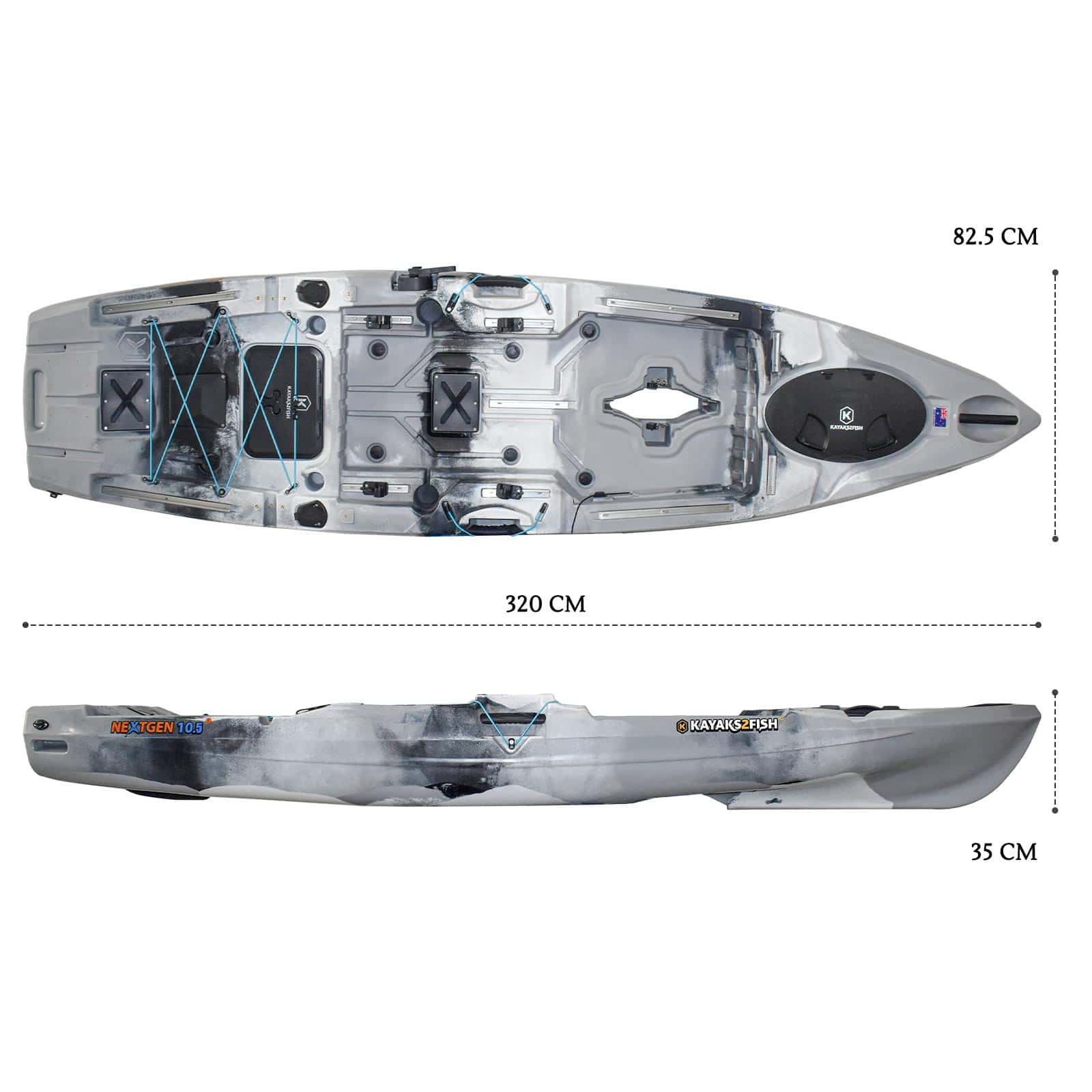 NGM-10.5-THUNDER-MAX dimensions