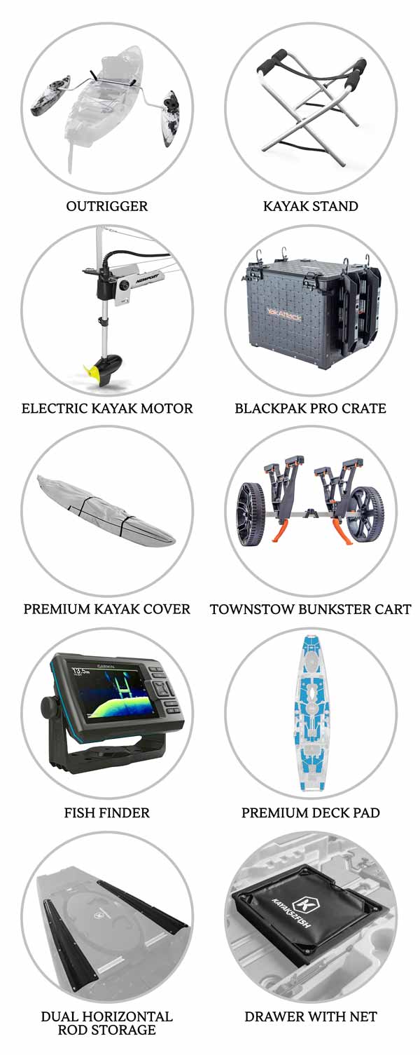 NGM-12-THUNDER-MAX optional extras