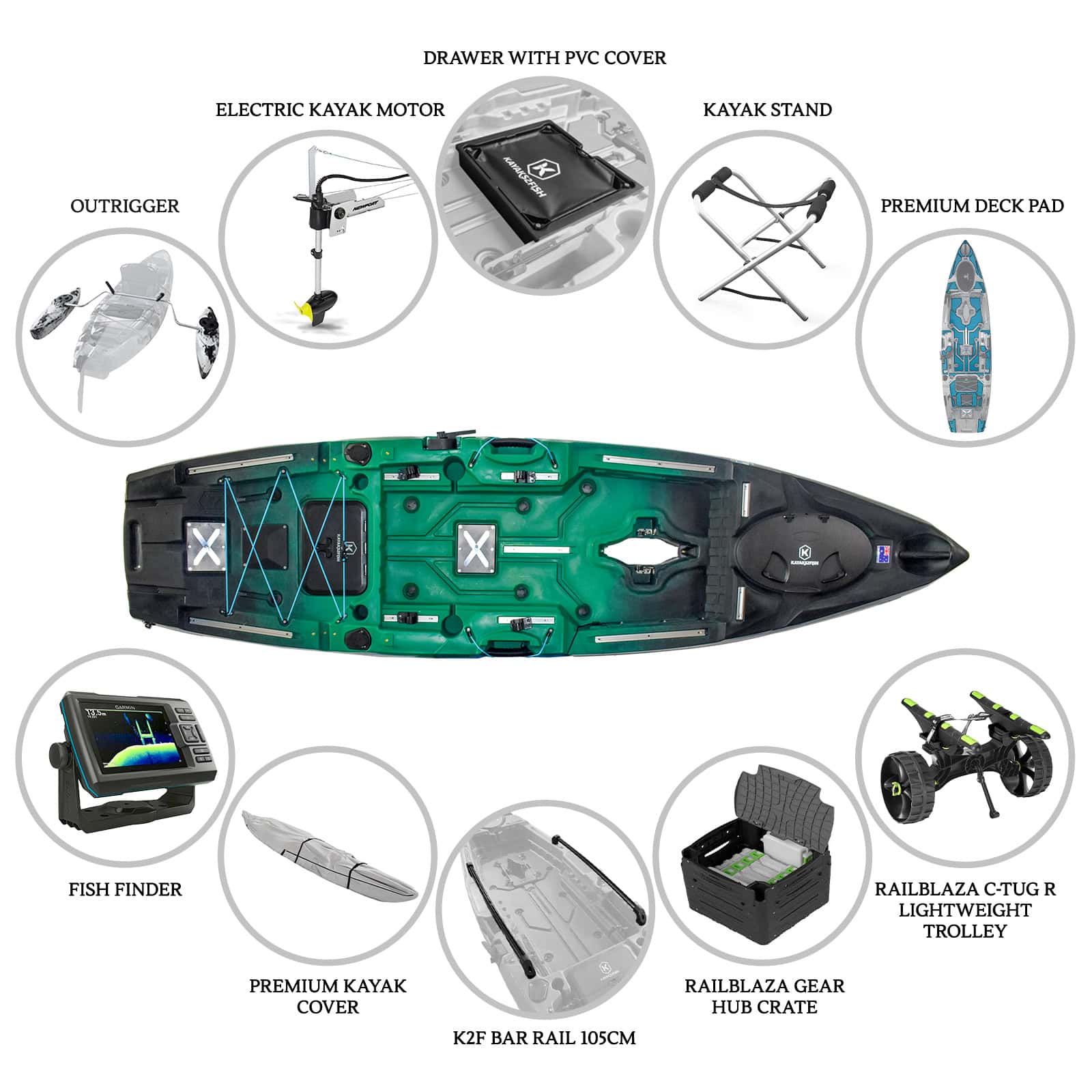 NGS-10.5-EVERGREEN-MAX optional extras