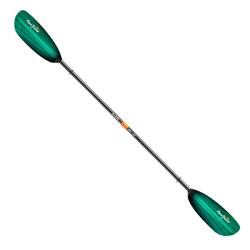 Aqua Bound Tango Fiberglass 2pc Straight Shaft Kayak Paddle Green Tide